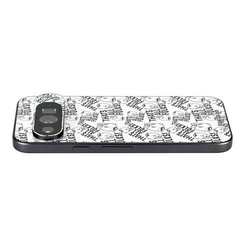 Looney Tunes Porky Pig Black and White Pixel 9 Pro XL Skin